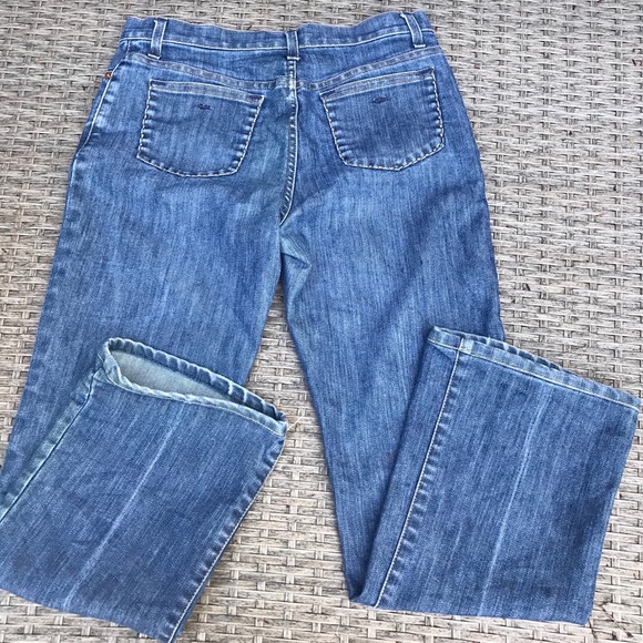 COPY - Piazza Sempione Italian Cropped Flare Jeans - Picture 3 of 5